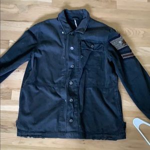 Free People Jacket Dark Grey